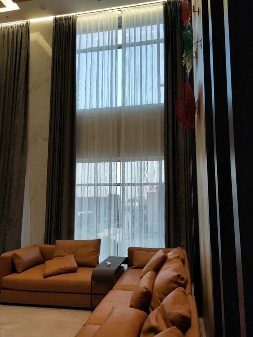 Yalong Hotel Dongguan--Grand Ballroom Motorized Curtain Solution