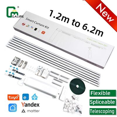 TB46 시리즈 유선 분리형 케이블 스마트 커튼 키트 RS485 WiFi Trietex 레일 옵션