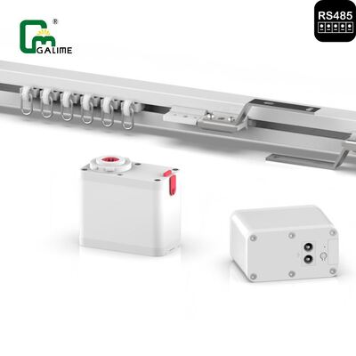 Guter Preis 24W Eco-Energie-Spar-RS485-Vorhangmotor 2,0 Nm hohes Drehmoment kabelgebundene Steuerung für grüne Gebäude Online
