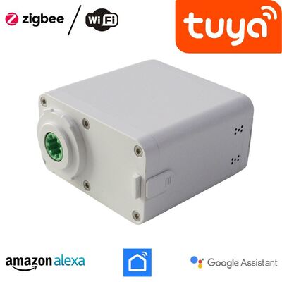 ราคาดี มอเตอร์ม่าน Zigbee อัจฉริยะที่เร็วกว่า เงียบกว่า แรงบิดสูง 2.0N.M WiFi Tuya ความเร็ว 15 ซม./วินาที ออนไลน์
