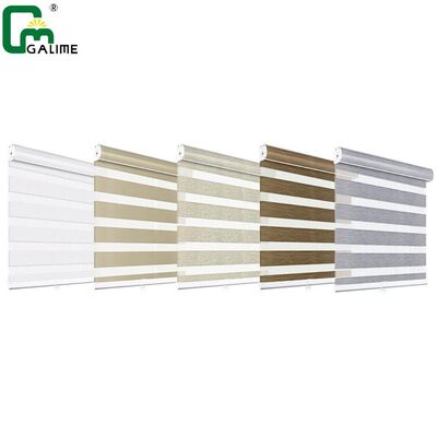 Buen precio Recargable motorizado Smart Zebra persianas de sombra Automatizado de batería A medida en línea