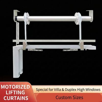 Buon prezzo Tuya WiFi Smart Liftable Curtain System Sistema di tracciato per tende a finestrini ad alto soffitto in linea
