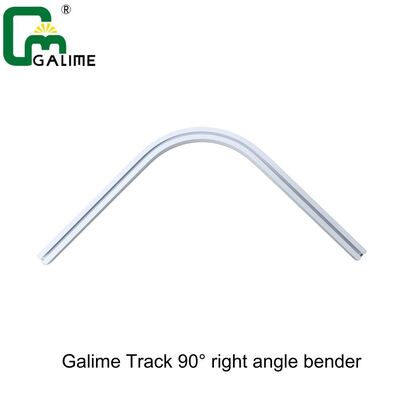 Good price 90 Degree Right Angle Joiner Aluminum Alloy Curtain Track Accessories For Track System online