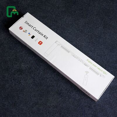 Good price Customizable Smart Curtain Track Kit with Wired AC Motor, Supporting RS485, Dry Contact & Zigbee/WiFi online